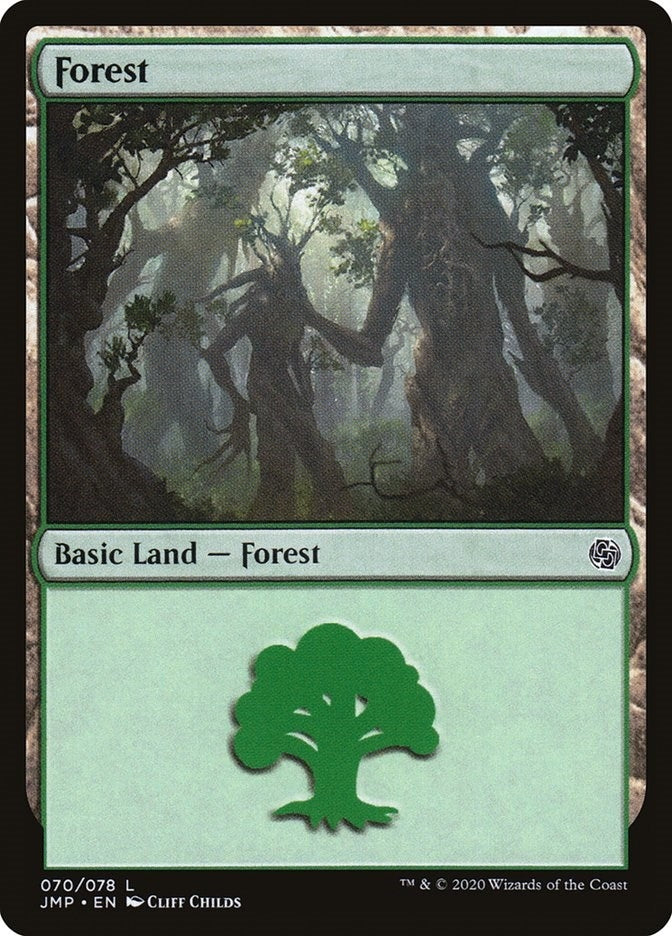 Forest (70) (70) [JMP] - MTG Single