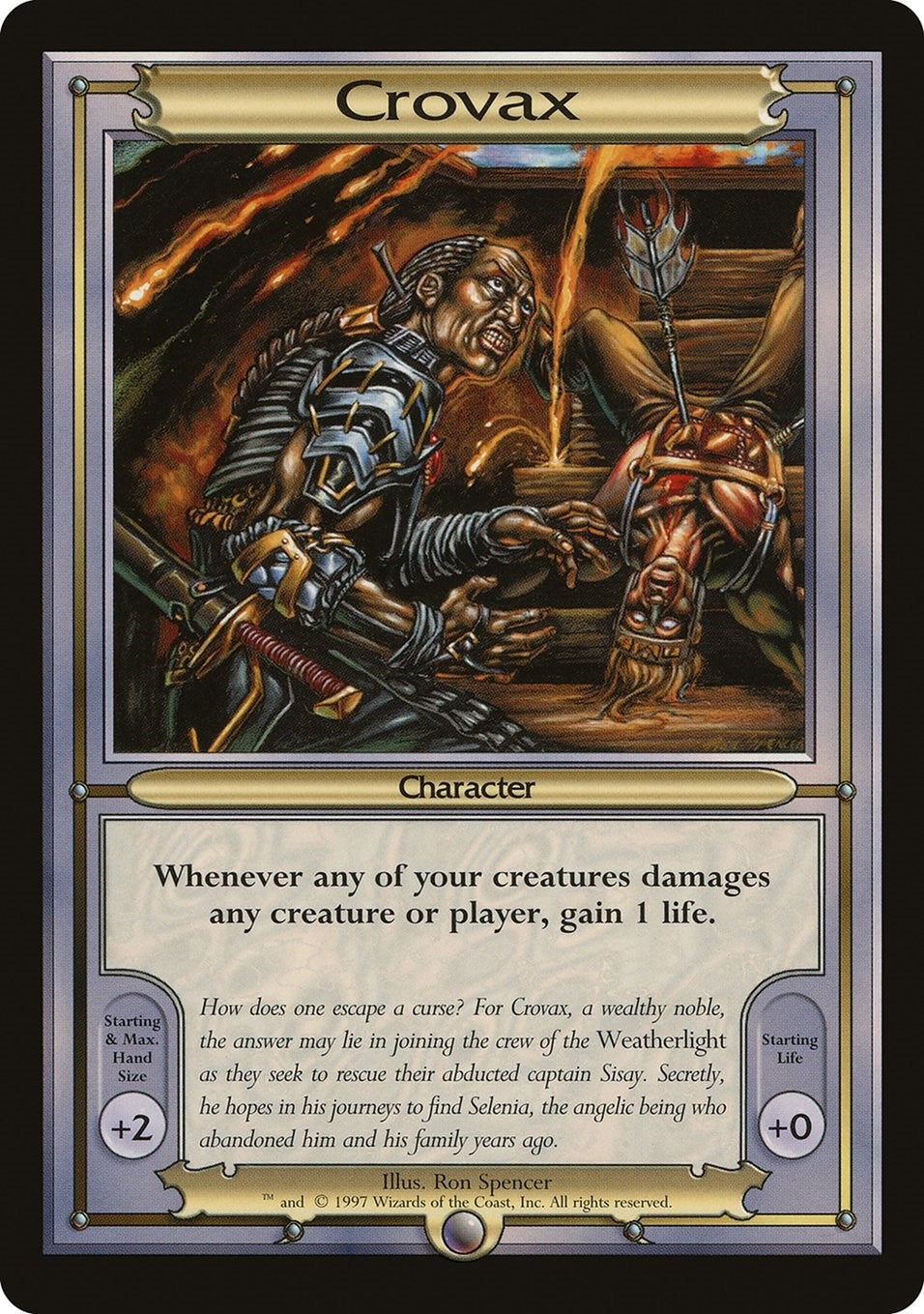 Crovax (Oversize) [VNG] - MTG Single
