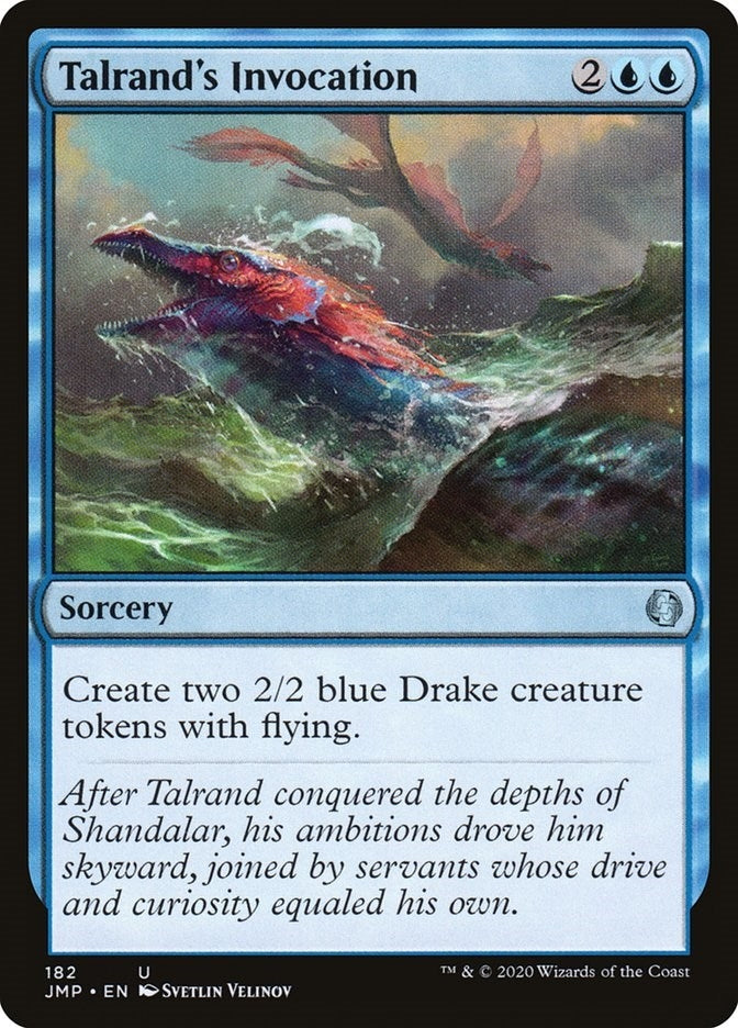 Talrand’s Invocation (182) [JMP] - MTG Single
