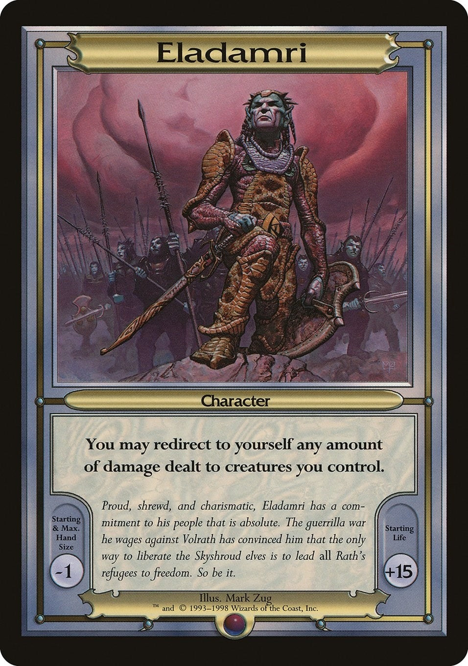 Eladamri (Oversize) [VNG] - MTG Single
