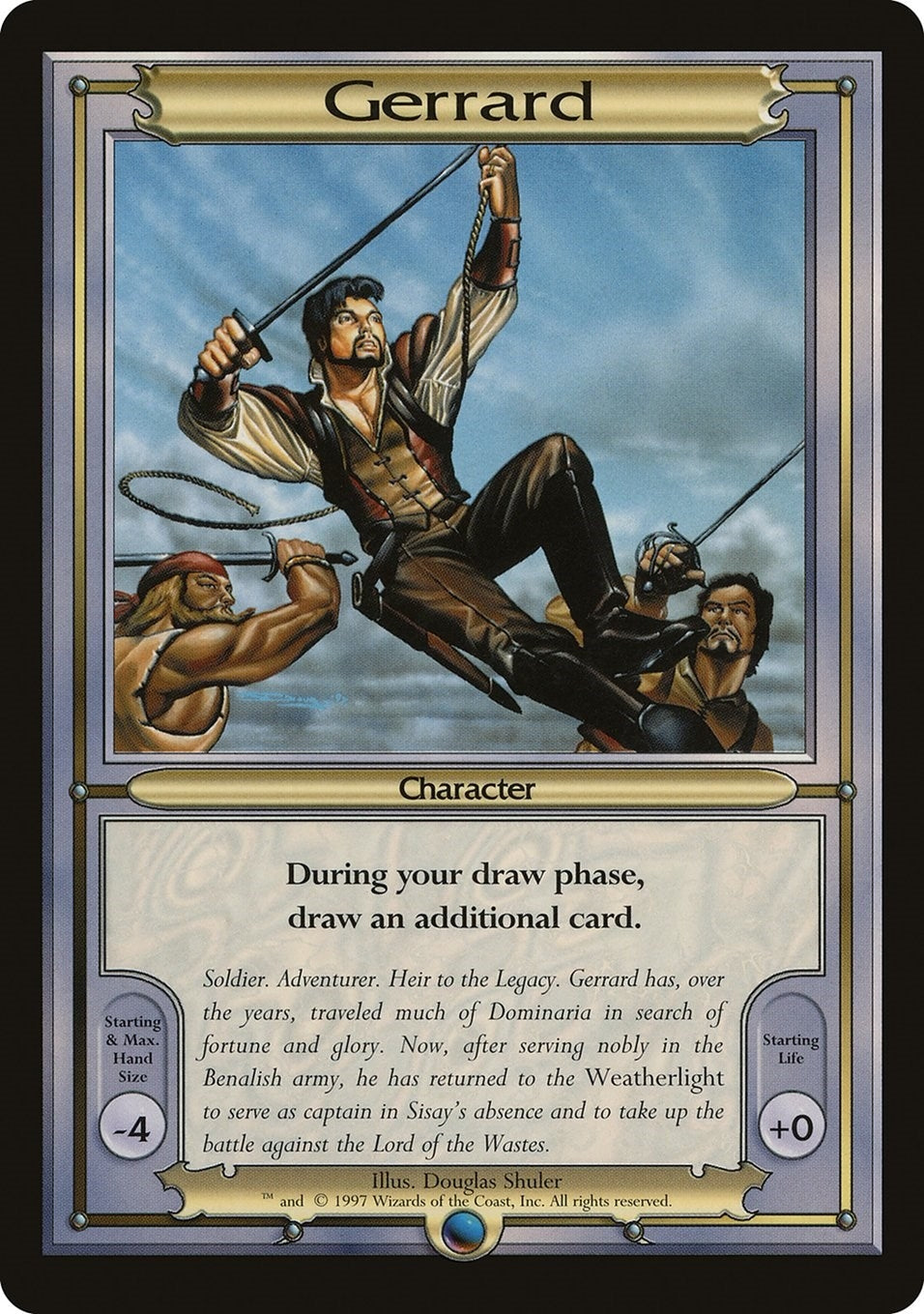 Gerrard (Oversize) [VNG] - MTG Single