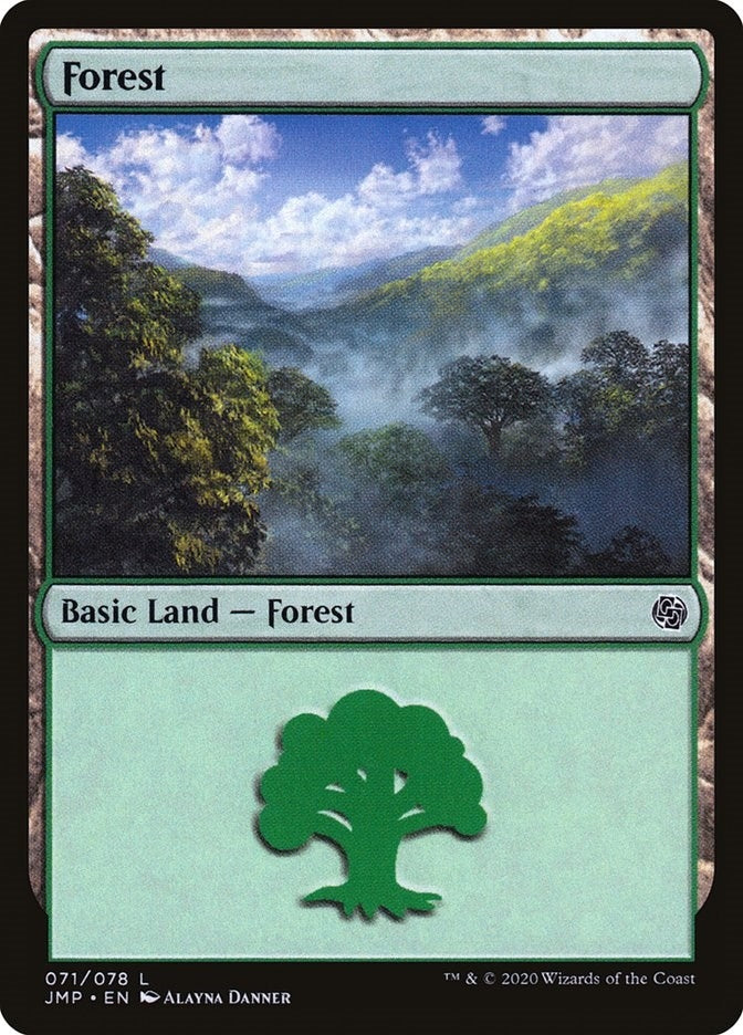 Forest (71) (71) [JMP] - MTG Single