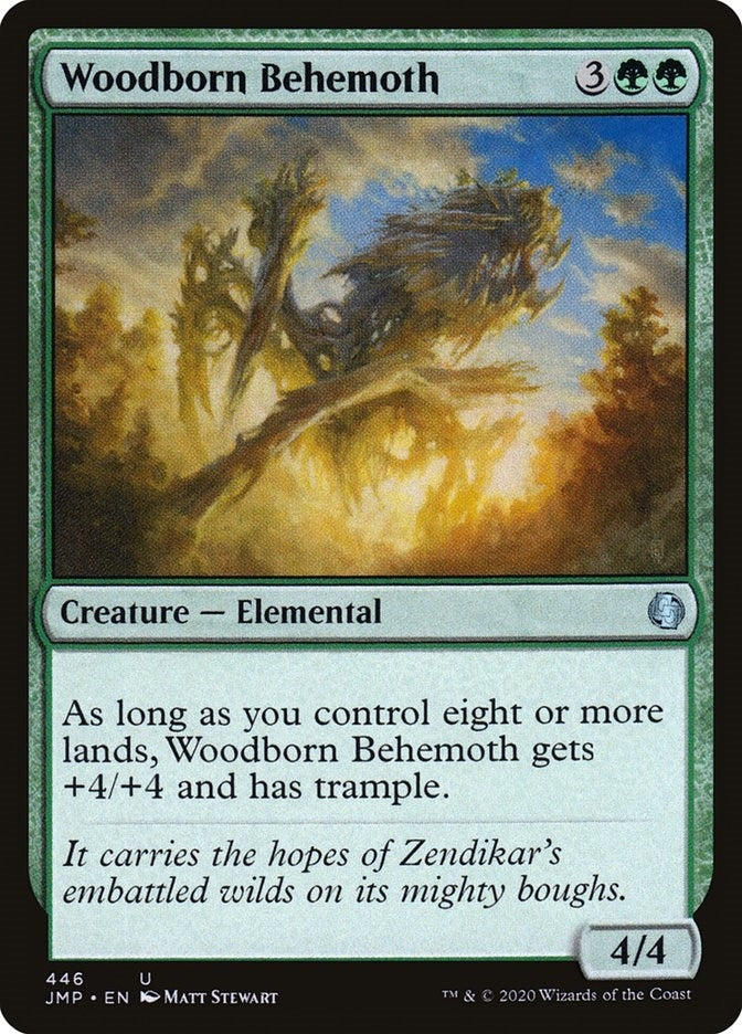 Woodborn Behemoth (446) [JMP] - MTG Single