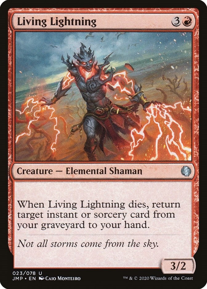 Living Lightning (23) [JMP] - MTG Single