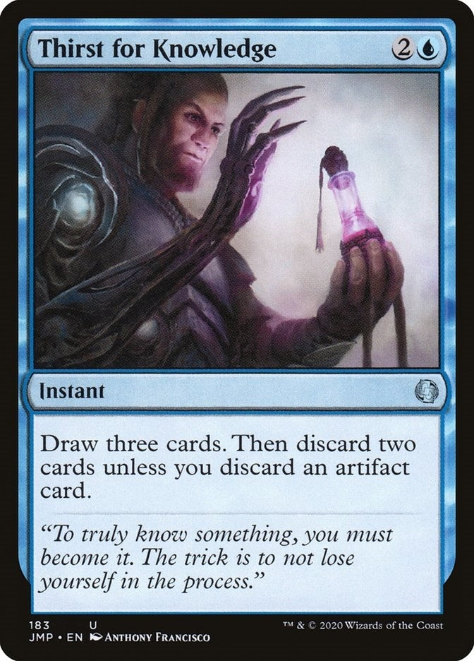 Thirst for Knowledge (183) [JMP] - MTG Single