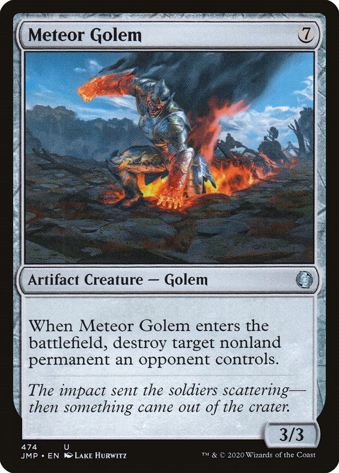Meteor Golem (474) [JMP] - MTG Single