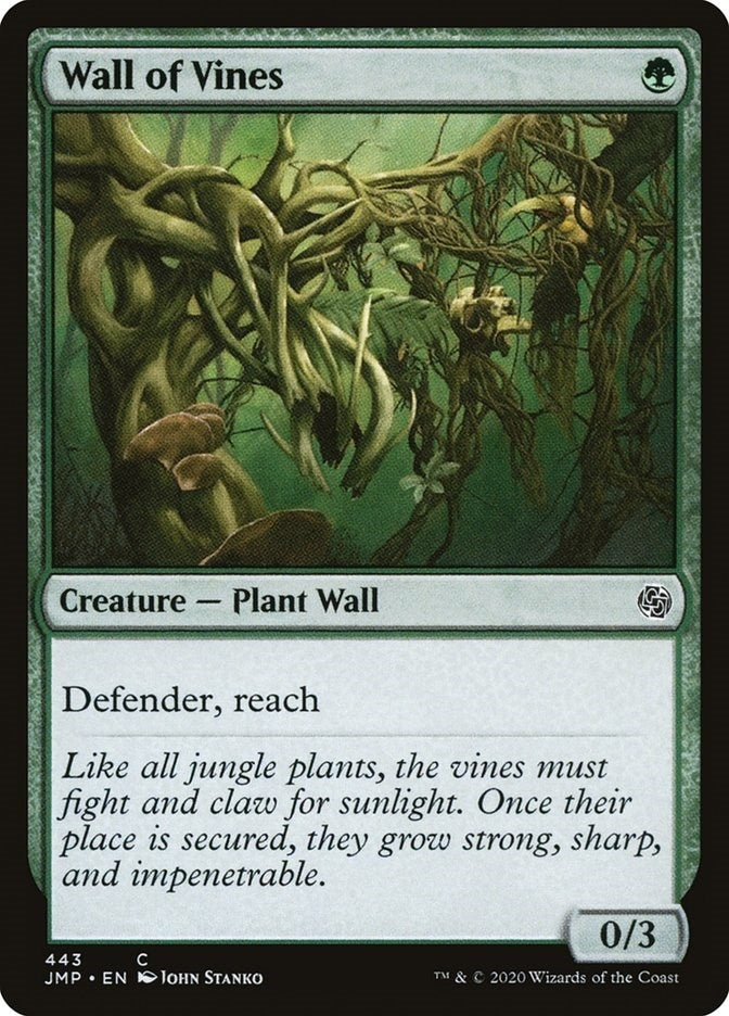 Wall of Vines (443) [JMP] - MTG Single