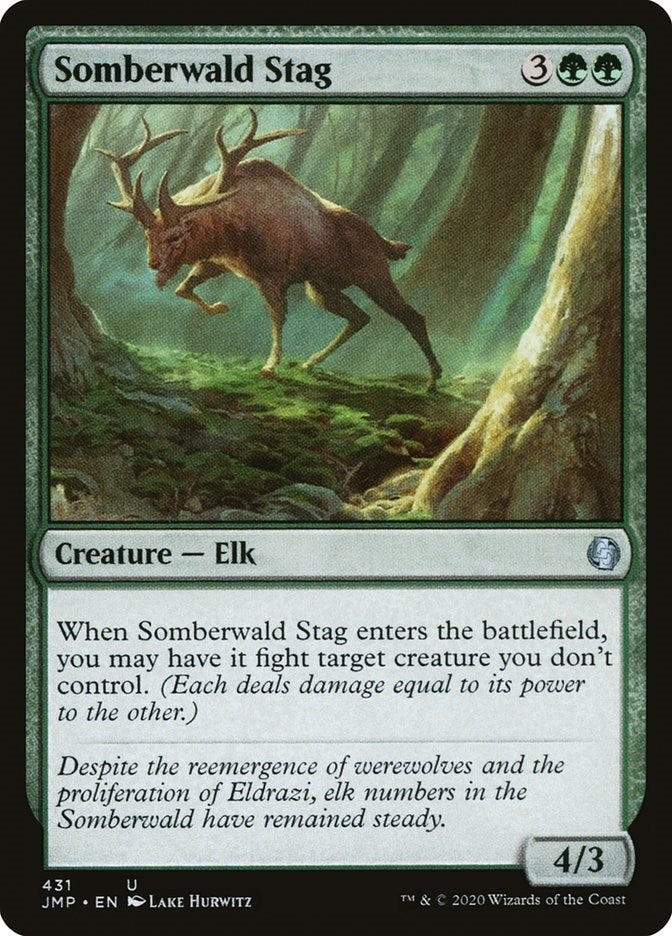 Somberwald Stag (431) [JMP] - MTG Single