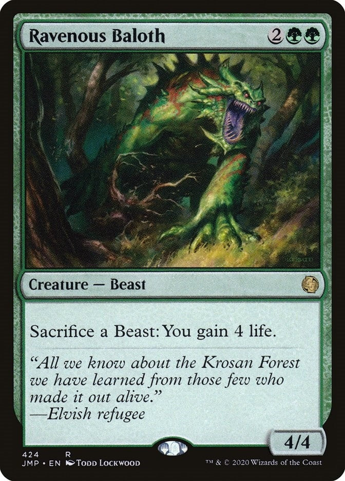 Ravenous Baloth (424) [JMP] - MTG Single
