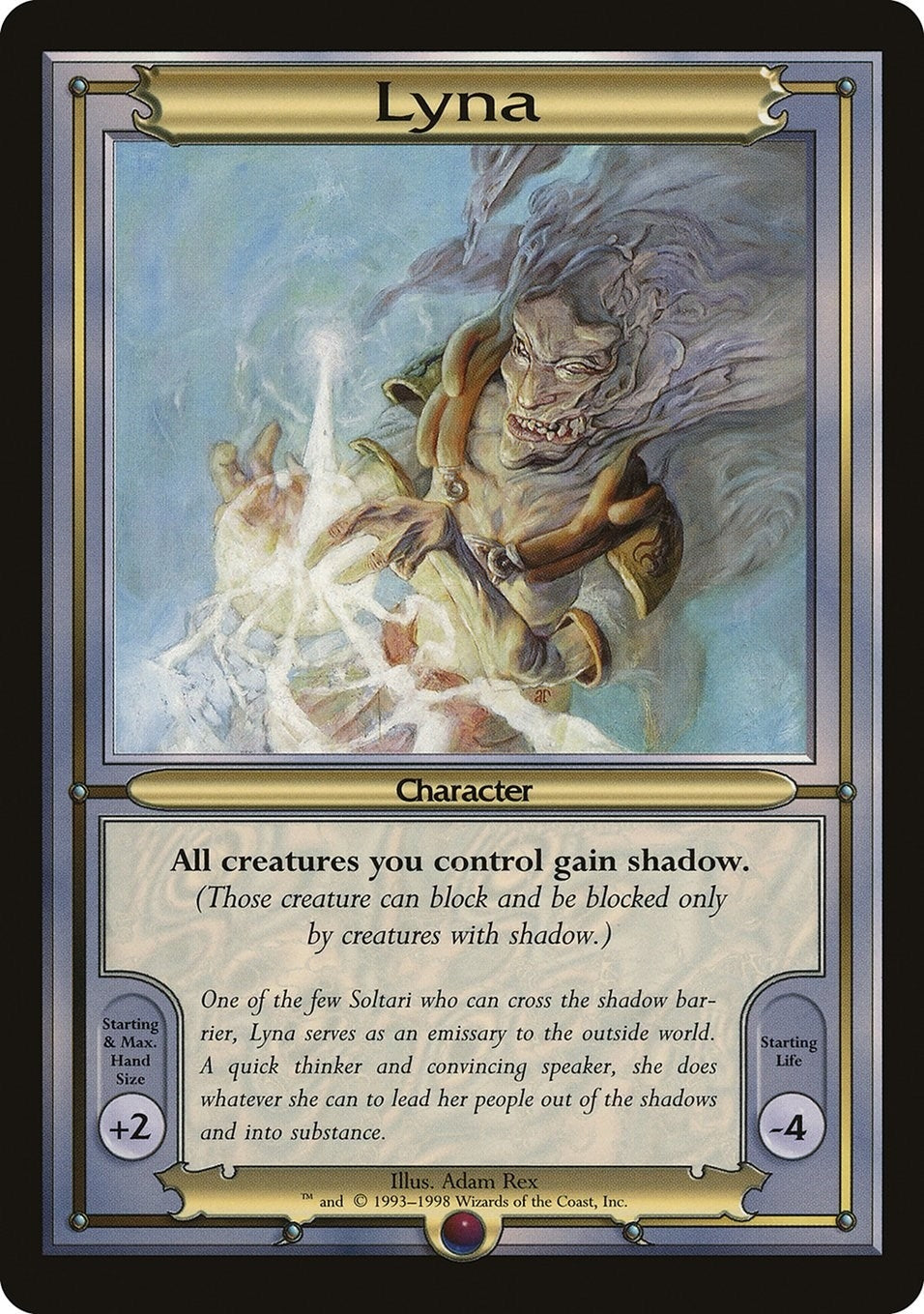 Lyna (Oversize) [VNG] - MTG Single