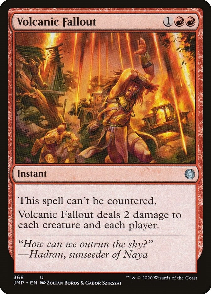 Volcanic Fallout (368) [JMP] - MTG Single