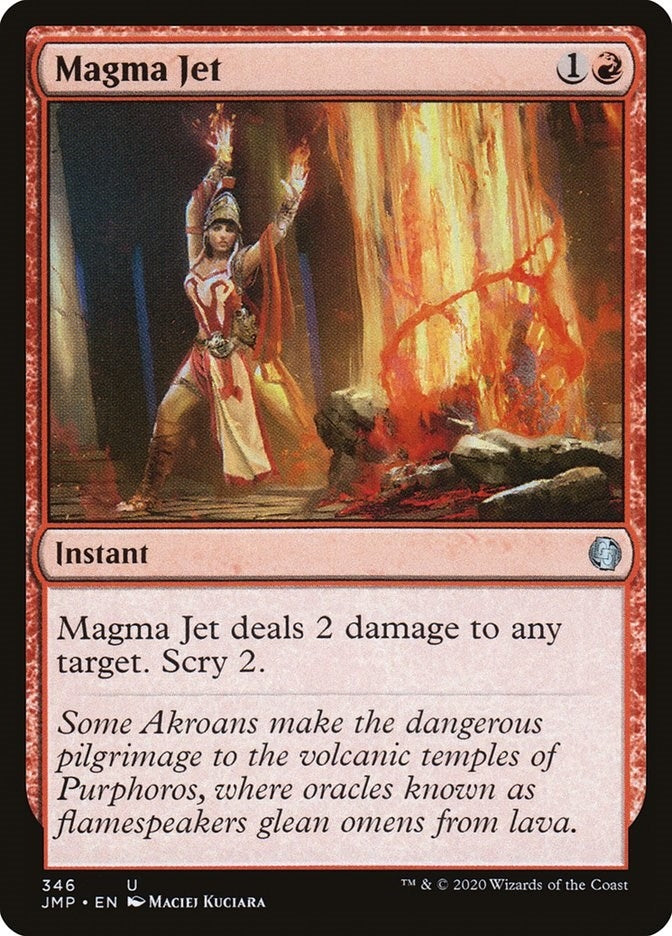 Magma Jet (346) [JMP] - MTG Single