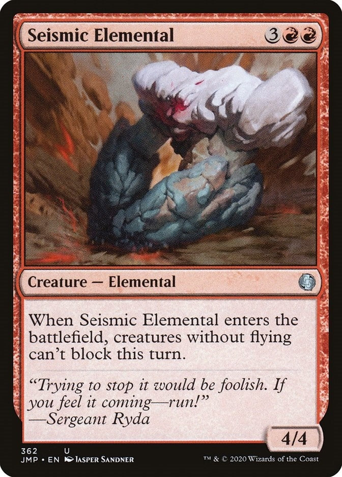 Seismic Elemental (362) [JMP] - MTG Single