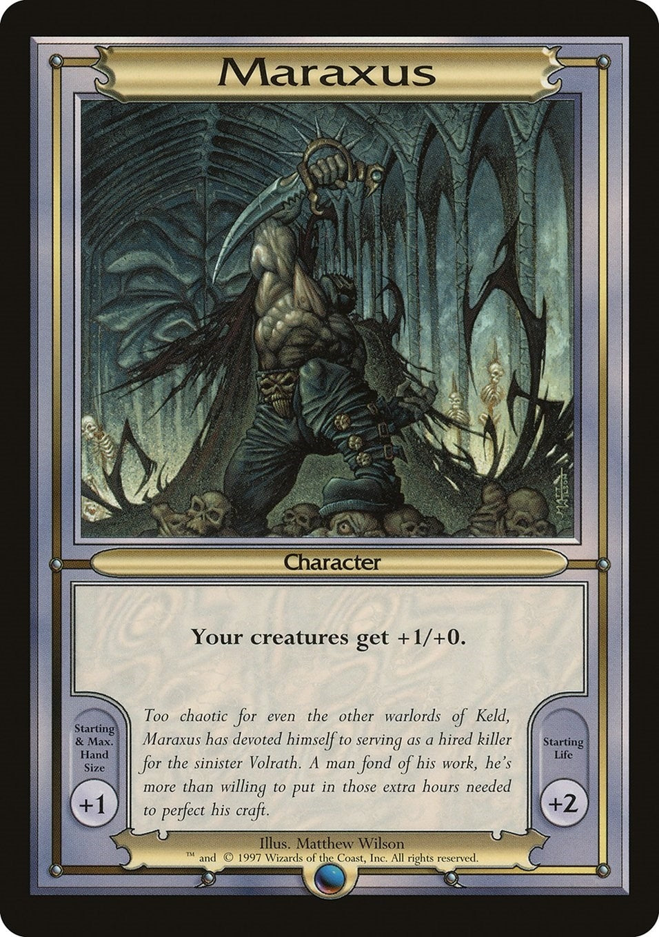 Maraxus (Oversize) [VNG] - MTG Single