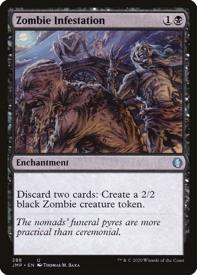 Zombie Infestation (288) [JMP] - MTG Single