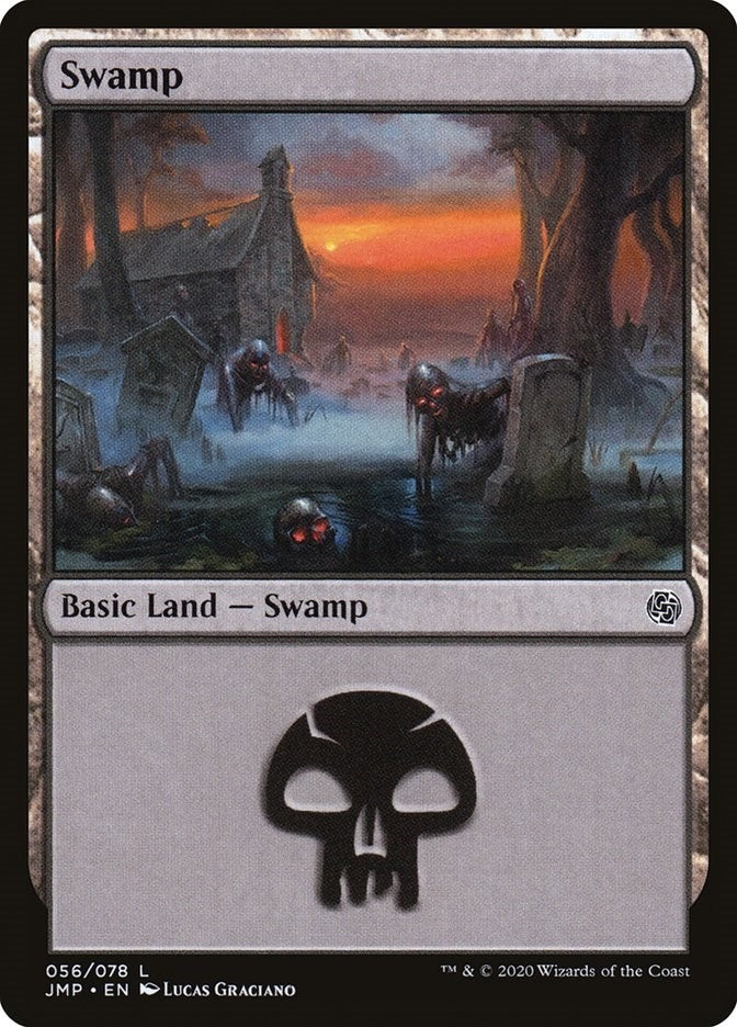 Swamp (56) (56) [JMP] - MTG Single