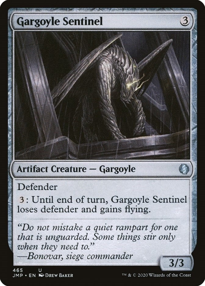 Gargoyle Sentinel (465) [JMP] - MTG Single