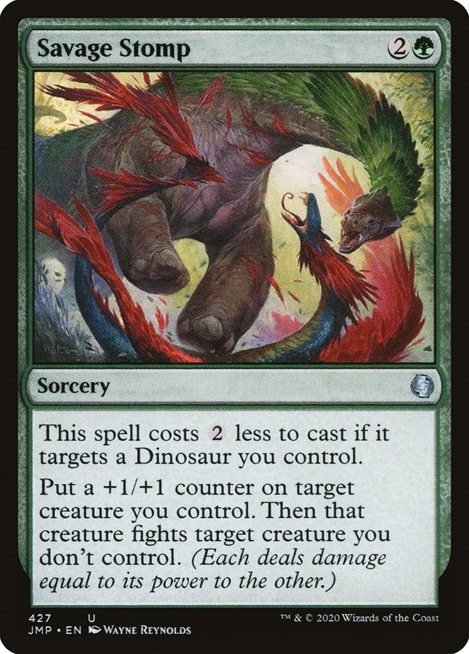 Savage Stomp (427) [JMP] - MTG Single