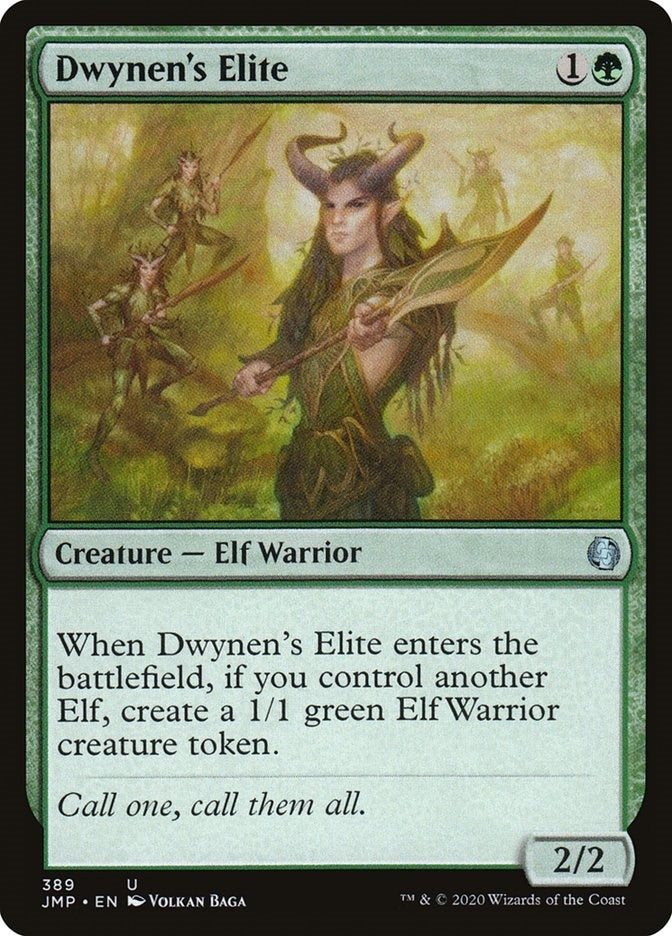 Dwynen’s Elite (389) [JMP] - MTG Single