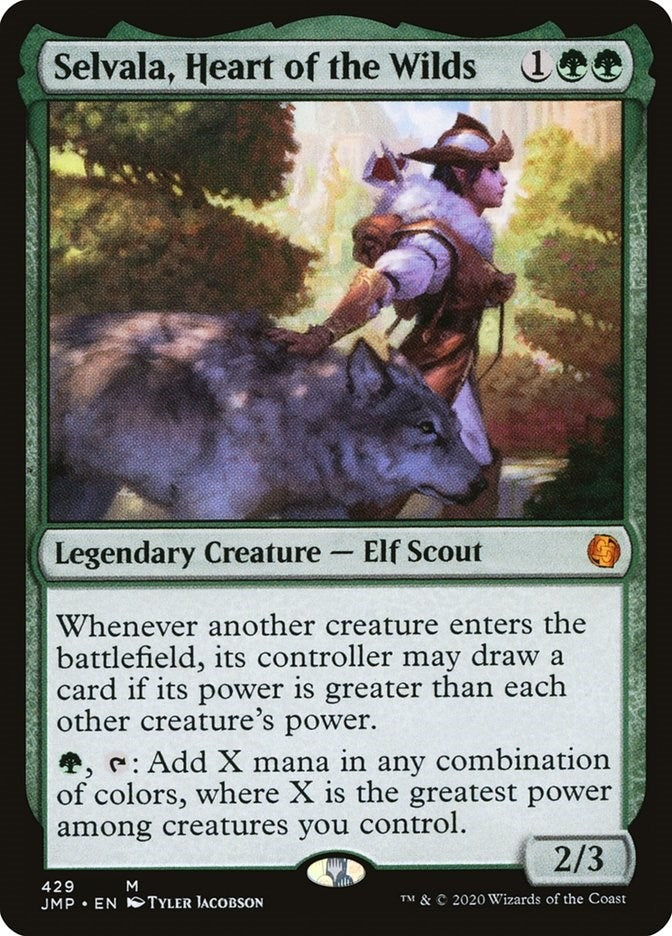 Selvala Heart of the Wilds (429) [JMP] - MTG Single