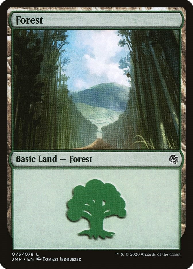 Forest (75) (75) [JMP] - MTG Single