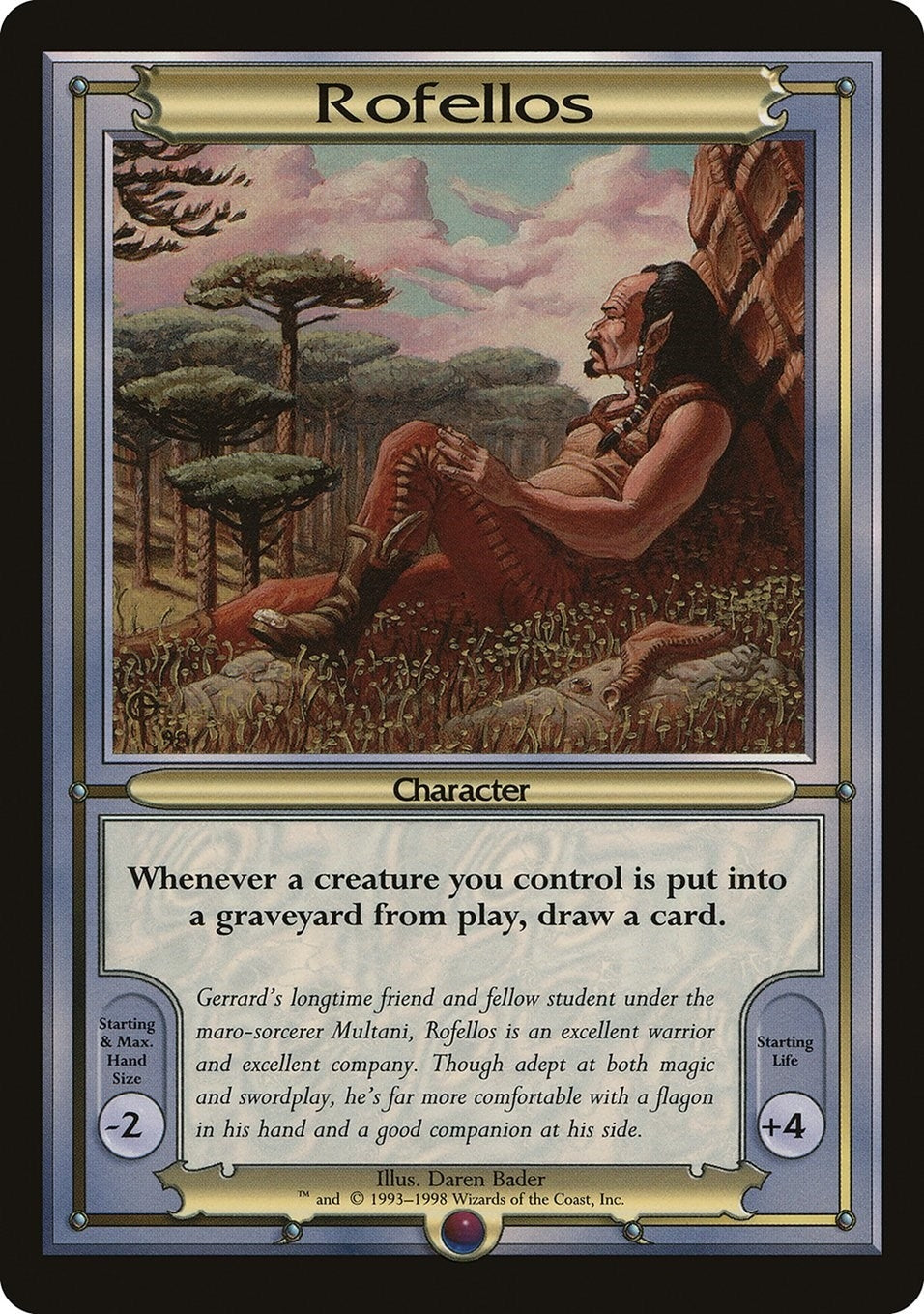 Rofellos (Oversize) [VNG] - MTG Single