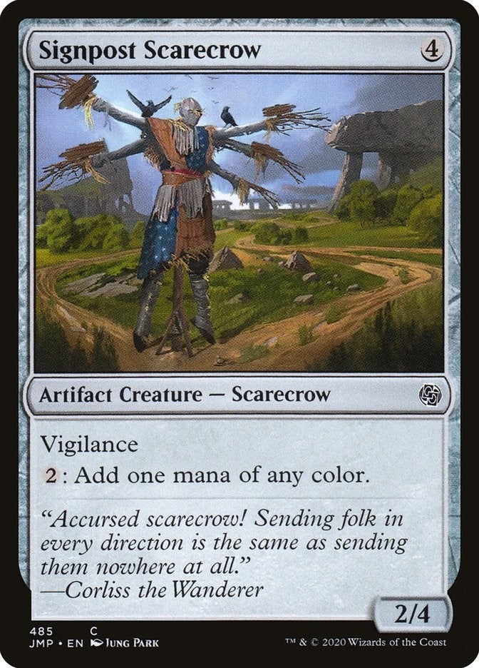 Signpost Scarecrow (485) [JMP] - MTG Single