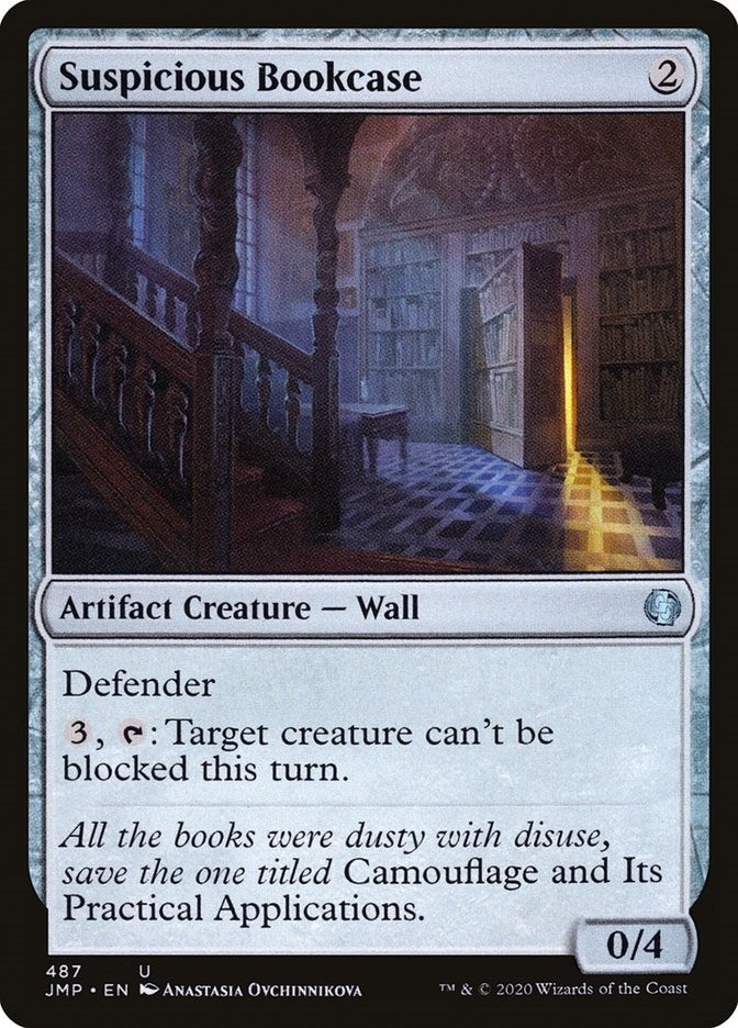 Suspicious Bookcase (487) [JMP] - MTG Single
