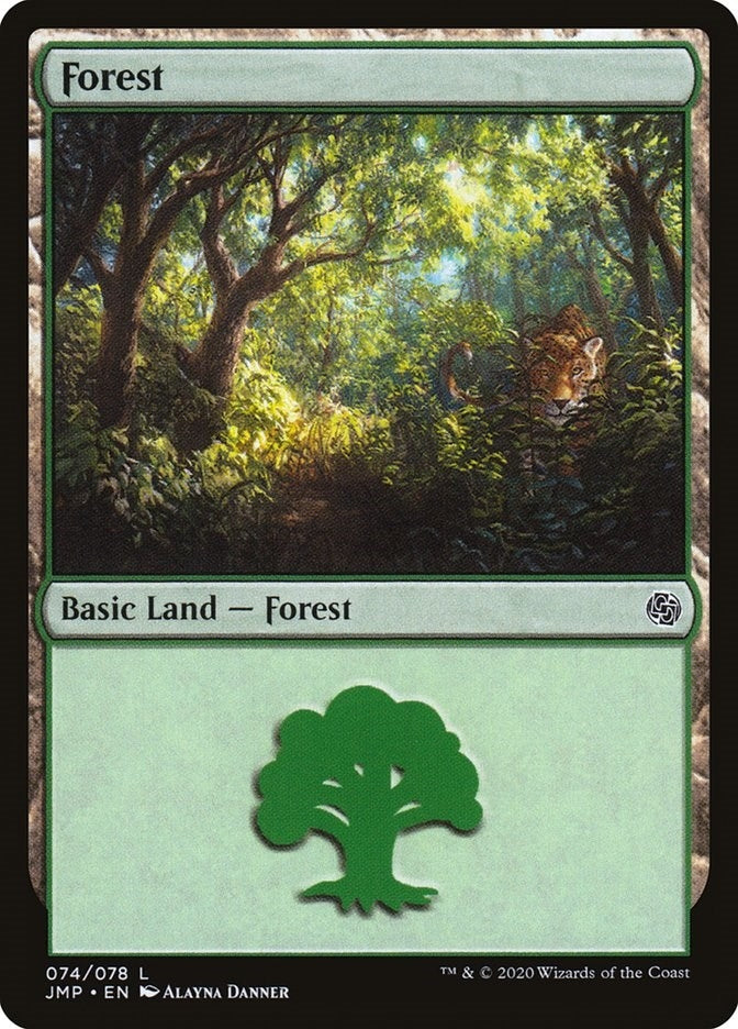 Forest (74) (74) [JMP] - MTG Single