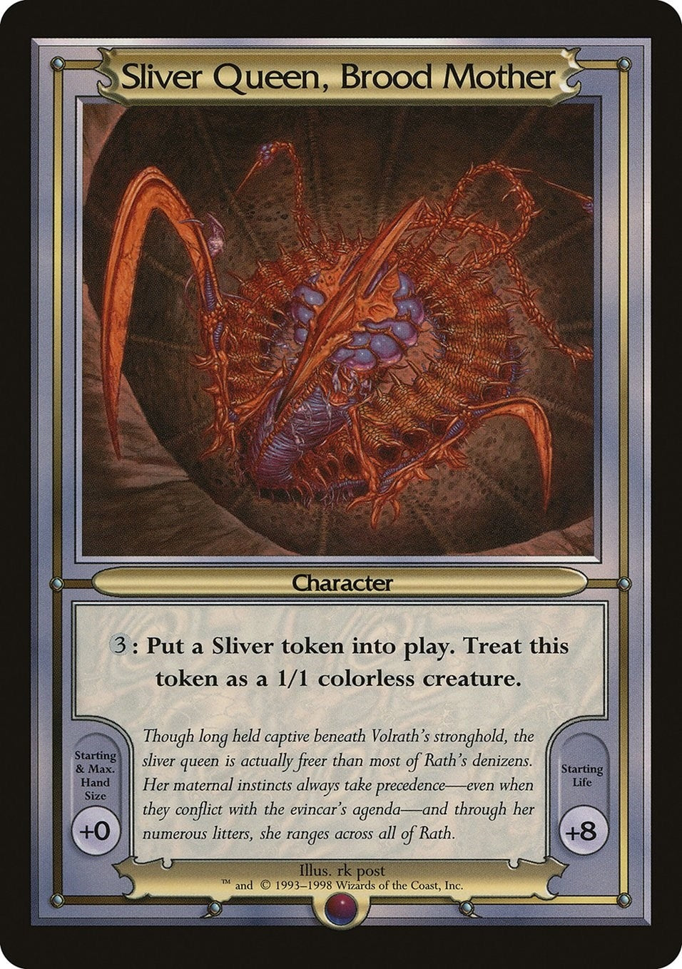 Sliver Queen Brood Mother (Oversize) [VNG] - MTG Single