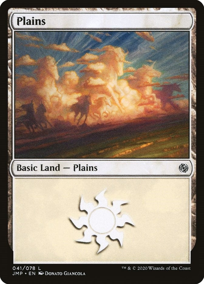 Plains (41) (41) [JMP] - MTG Single