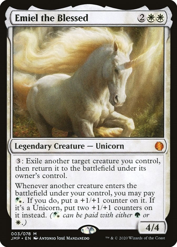 Emiel the Blessed (3) [JMP] - MTG Single