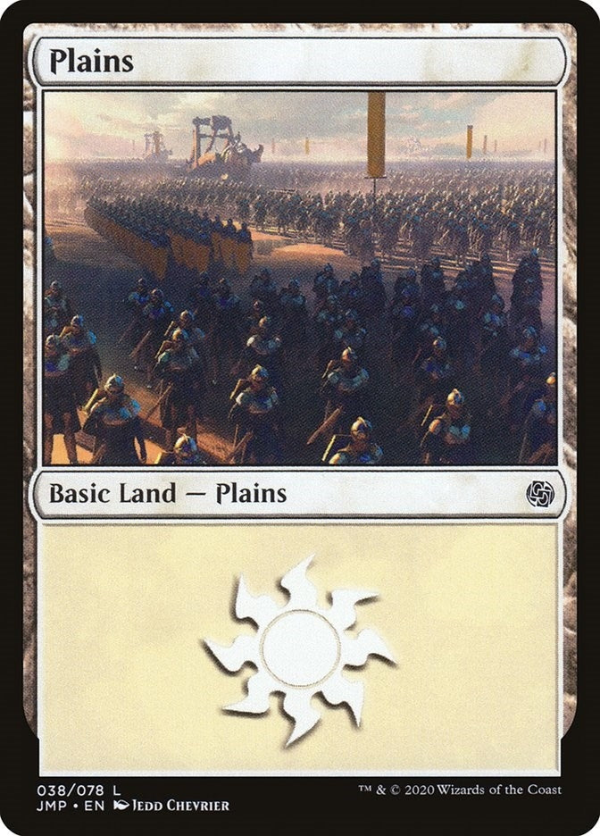 Plains (38) (38) [JMP] - MTG Single