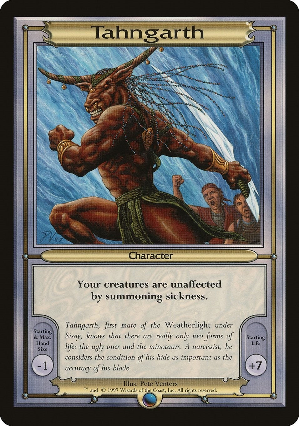 Tahngarth (Oversize) [VNG] - MTG Single