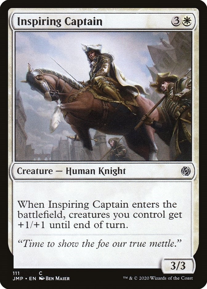 Inspiring Captain (111) [JMP] - MTG Single