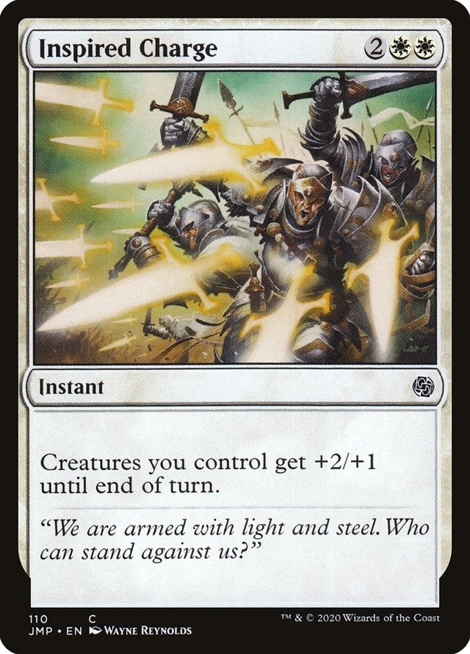 Inspired Charge (110) [JMP] - MTG Single