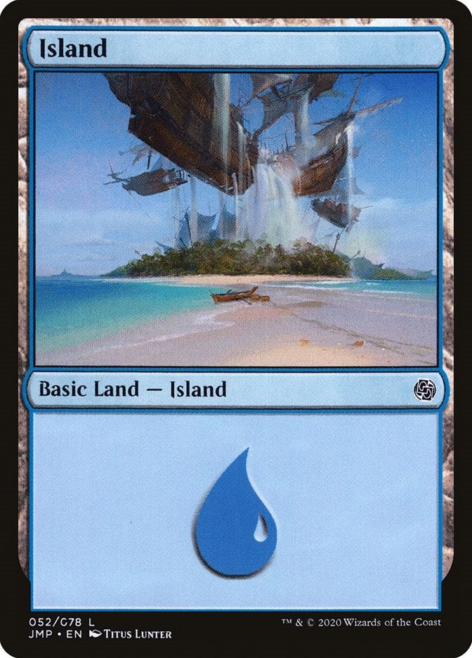 Island (52) (52) [JMP] - MTG Single