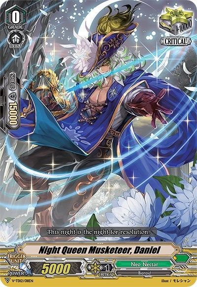 Night Queen Musketeer Daniel (12011) [V-TD12] - Cardfight Vanguard Single