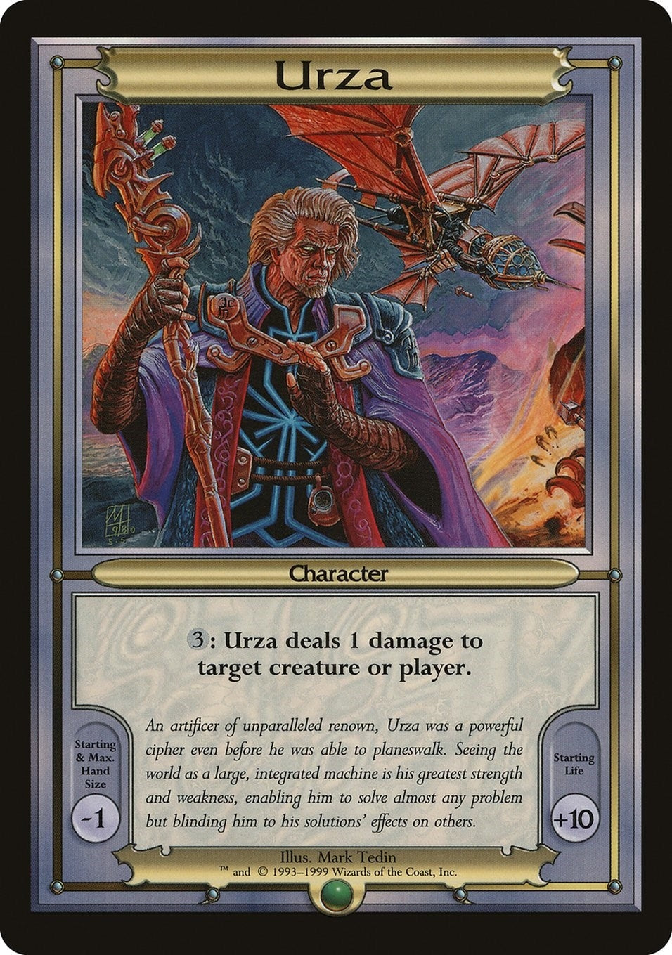 Urza (Oversize) [VNG] - MTG Single