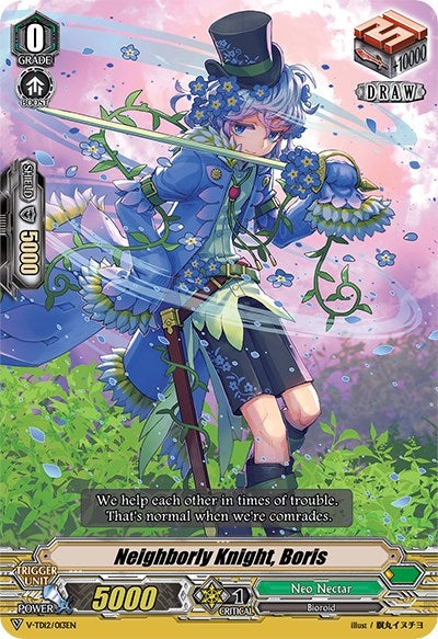 Neighborly Knight Boris (12013) [V-TD12] - Cardfight Vanguard Single