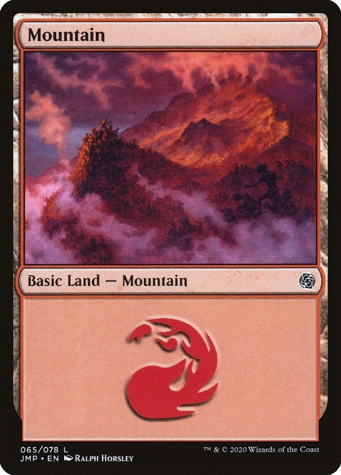 Mountain (65) (65) [JMP] - MTG Single