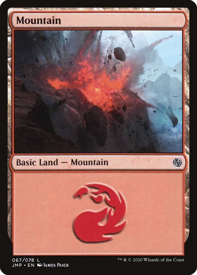 Mountain (67) (67) [JMP] - MTG Single
