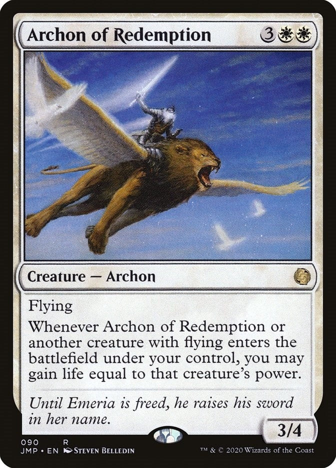 Archon of Redemption (90) [JMP] - MTG Single