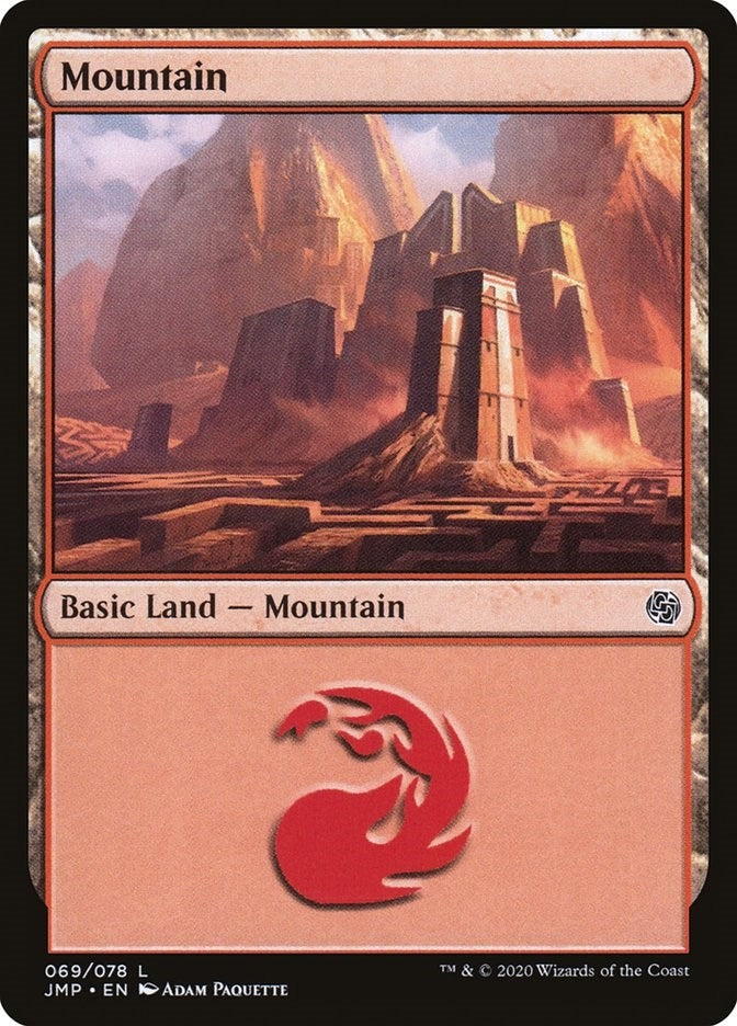 Mountain (69) (69) [JMP] - MTG Single