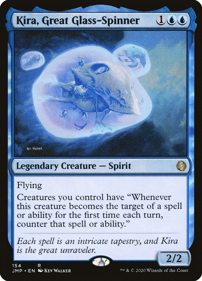 Kira Great Glass-Spinner (154) [JMP] - MTG Single