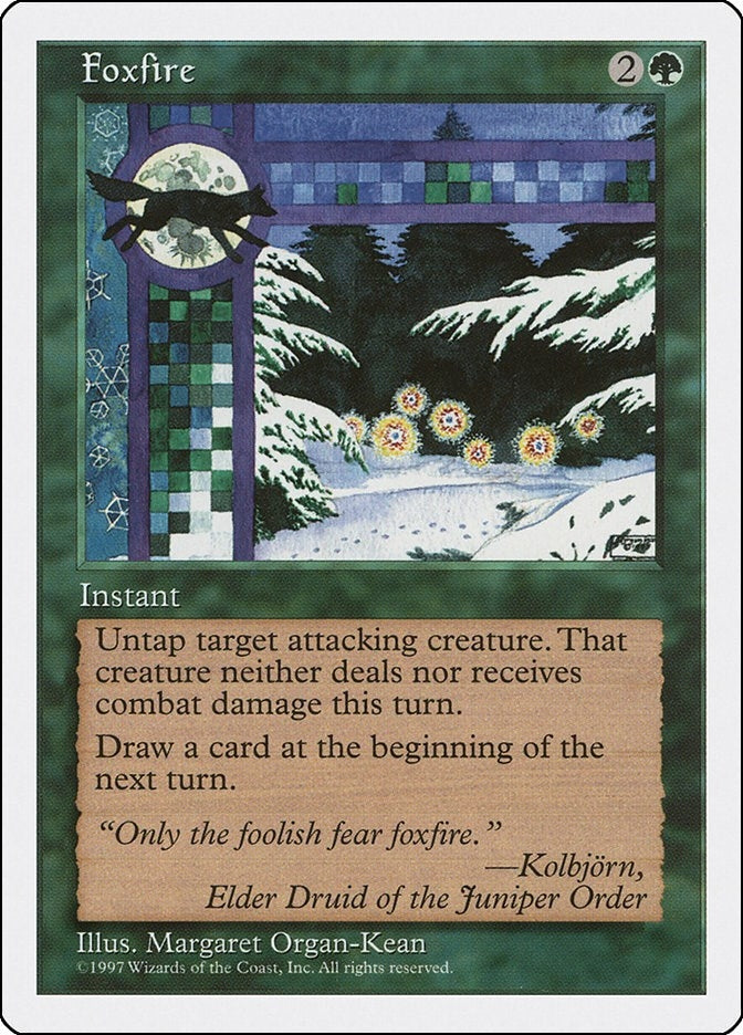 Foxfire [5ED] - MTG Single