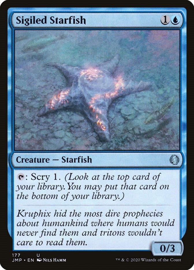 Sigiled Starfish (177) [JMP] - MTG Single