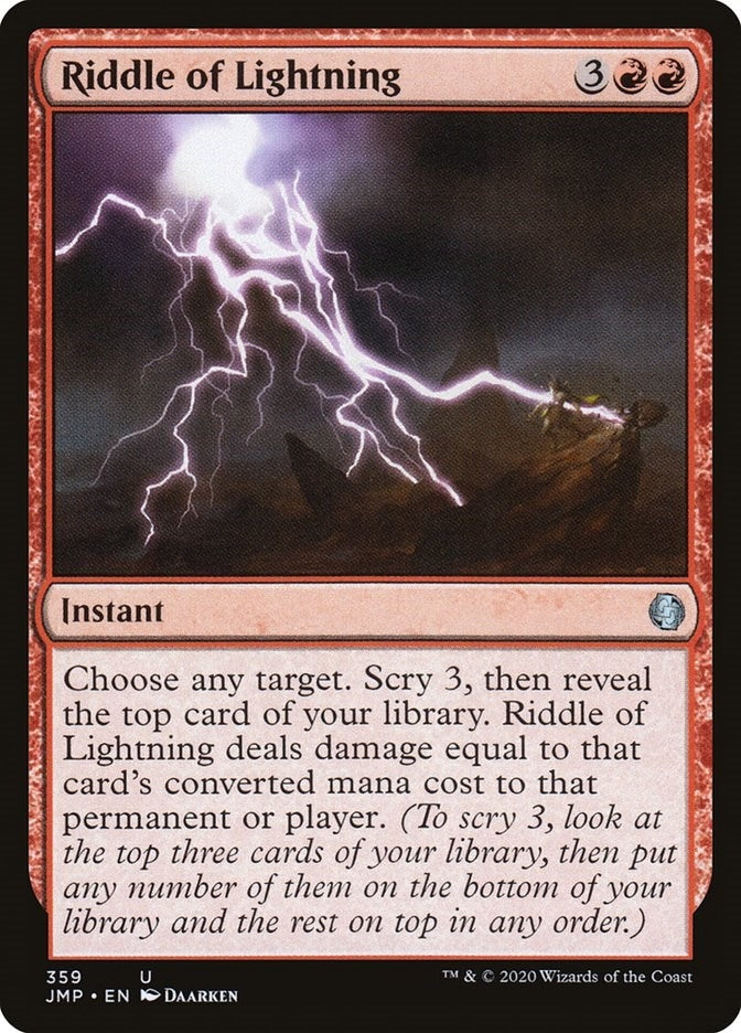 Riddle of Lightning (359) [JMP] - MTG Single