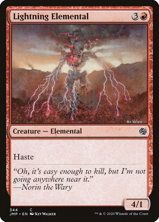 Lightning Elemental (344) [JMP] - MTG Single