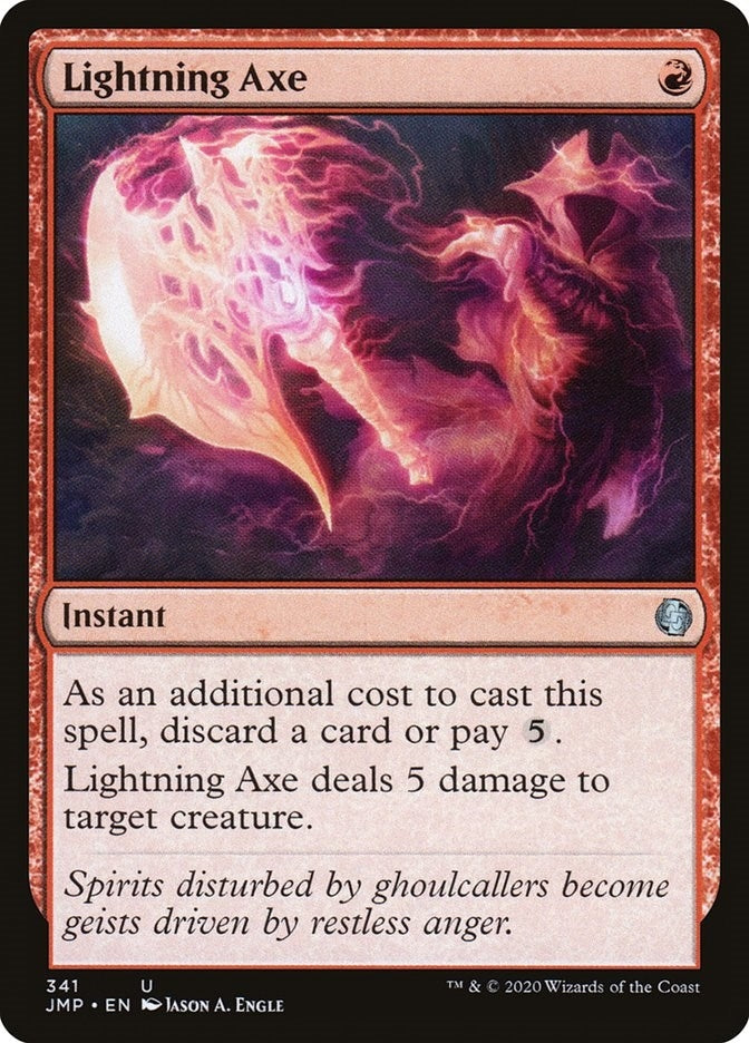 Lightning Axe (341) [JMP] - MTG Single